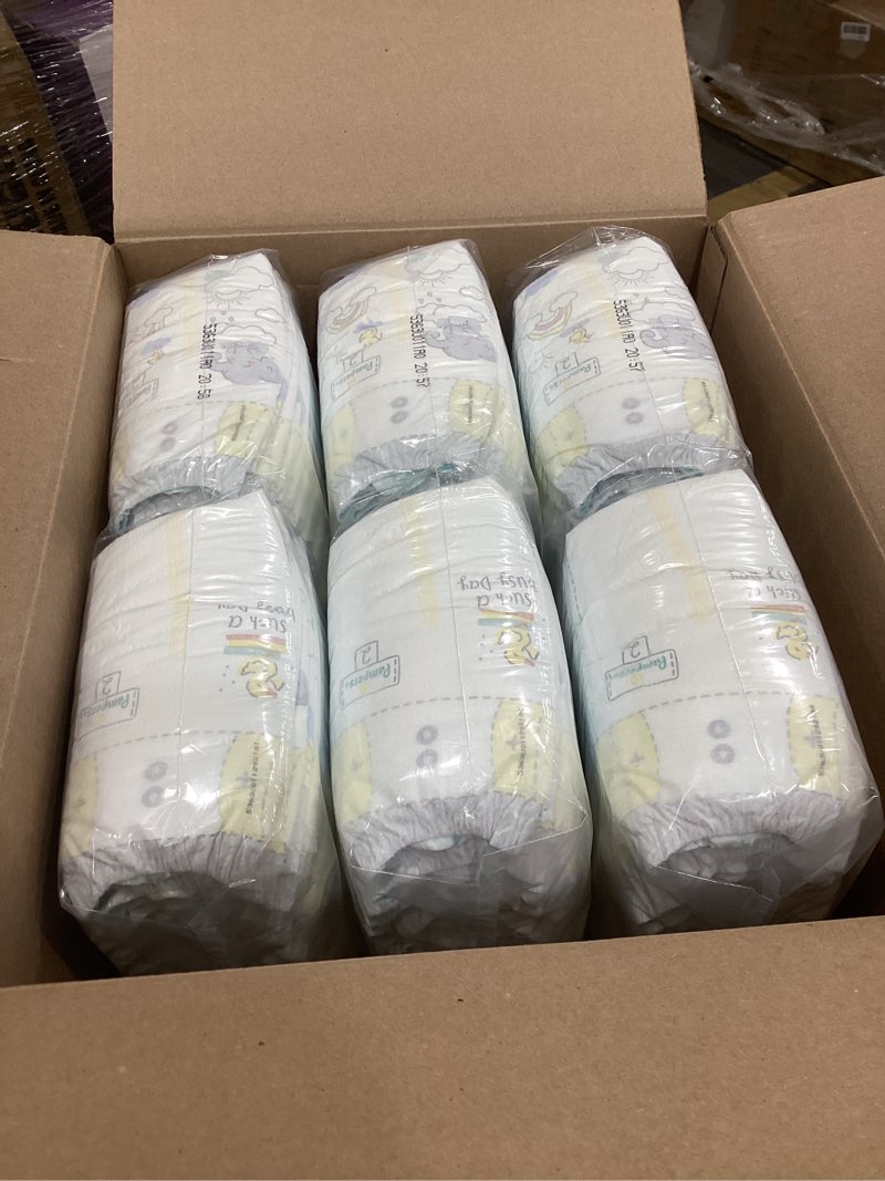 Condition photo showing New/Like New for Pampers Baby Diapers - Swaddlers - Size 2, 186 Count, Ultra Absorbent Disposable Infant Diaper