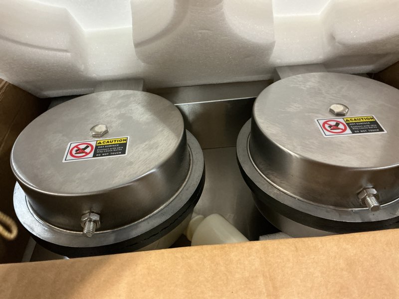 Condition photo showing Good Condition for waffle cone maker commercial 2600w professional ice cream cone waffle maker machine, electric commercial waffle cone maker machine with temp & time control for for restaurant bakery snack bar family