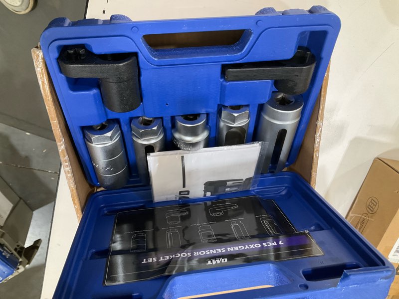 Condition photo showing Good Condition for Orion Motor Tech 7pc Oxygen Sensor Socket Set, 1/2 & 3/8 in. Drive O2 Sensor Removal Set with 22 mm 
