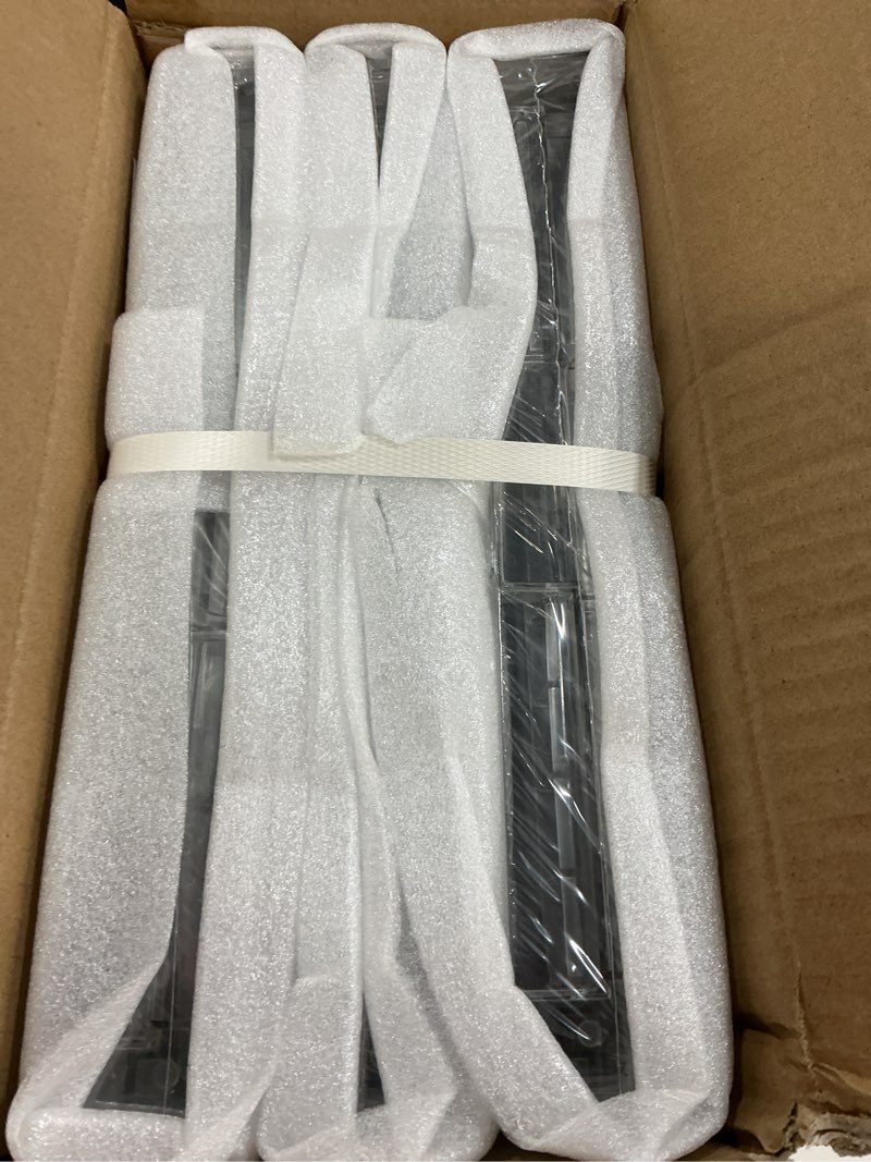 Condition photo showing New/Like New for MUKAI File Organizer Box with Lid, Collapsible File Folder Organizer with Slide, Hanging File Folder Box, for Office Document Storage with Desktop organizer (3) Standard (3 Count)