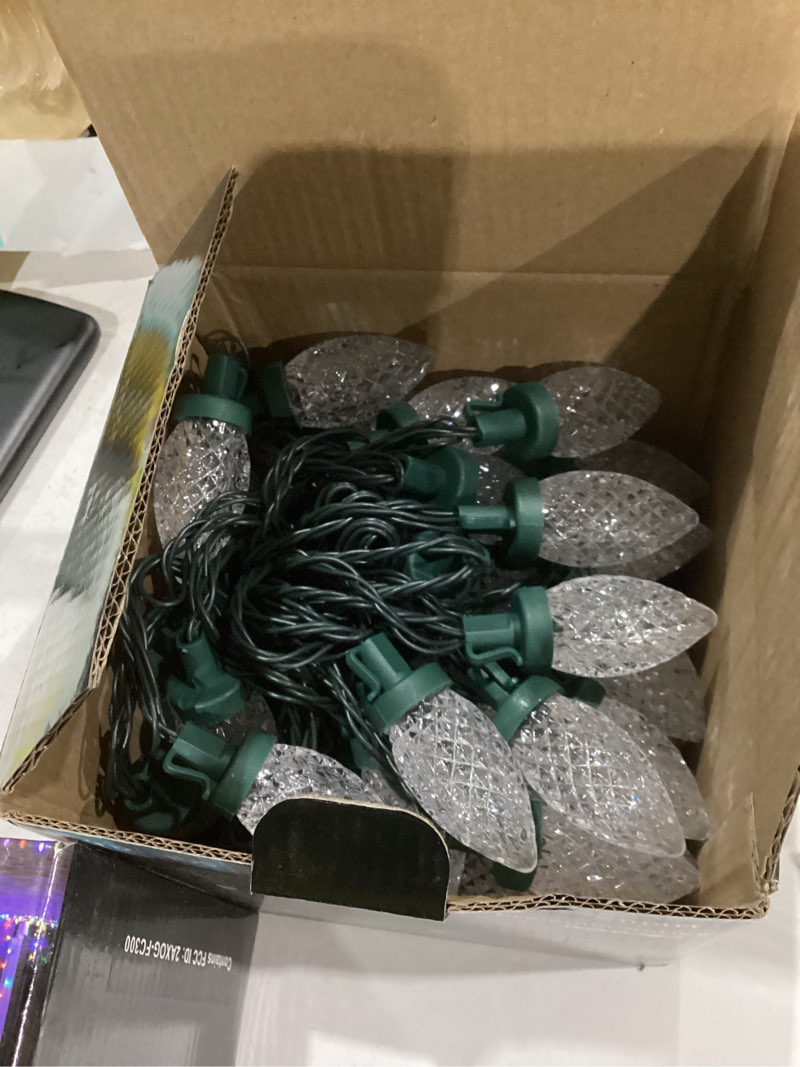 Condition photo showing Good Condition for Brizled (Not Connectable Smart C9 Christmas Lights, 39FT 60 LED WiFi Color Changing Christmas Xmas Lights App Control, RGB String Light Work with Alexa Google Home for Indoor Outdoor House Tree Decor RGB Smart C9, 39FT