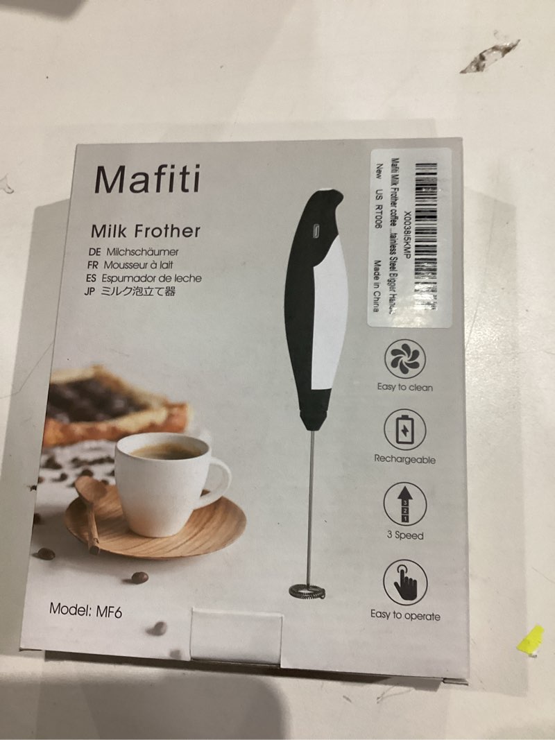 Condition photo showing New/Like New for Milk frother 