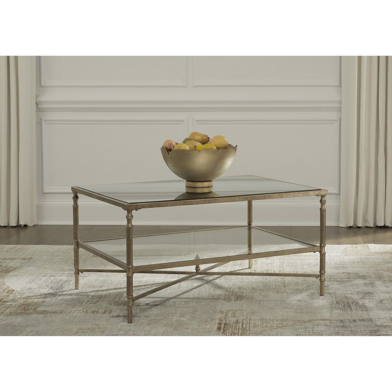 Signature Design by Ashley Cloverty T440-1 Rectangular Cocktail Table