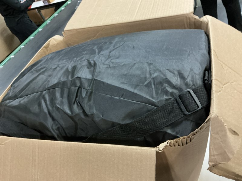 Condition photo showing As Is for Foam Camping Mattress - Portable Roll Up Sleeping Pad for Car, Tent, Cot & Floor - Waterproof, Comfortable & Compact with Travel Bag (Cot: 72X24")