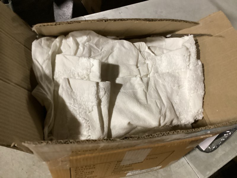 Condition photo showing Good Condition for Duvet Cover Set 3 pcs(1 Duvet Cover+2 Pillowcases) 100% Cotton Sateen Woven Hidden Zipper Closure (White Beige, Queen) White Beige Queen