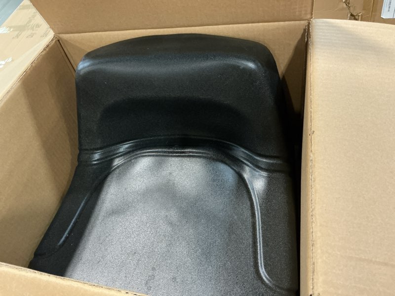 Condition photo showing Good Condition for lawn mower garden tractor seat black