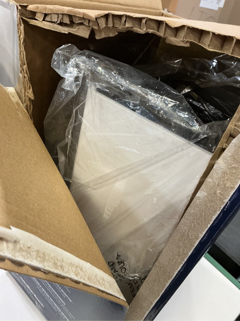 Condition photo showing As Is for Brita Hub Instant Powerful Countertop Water Filter System, Reduces 70+ Contaminants, 12 Cup Water Reservoir, Includes 6 Month Carbon Block Filter, White, 87340