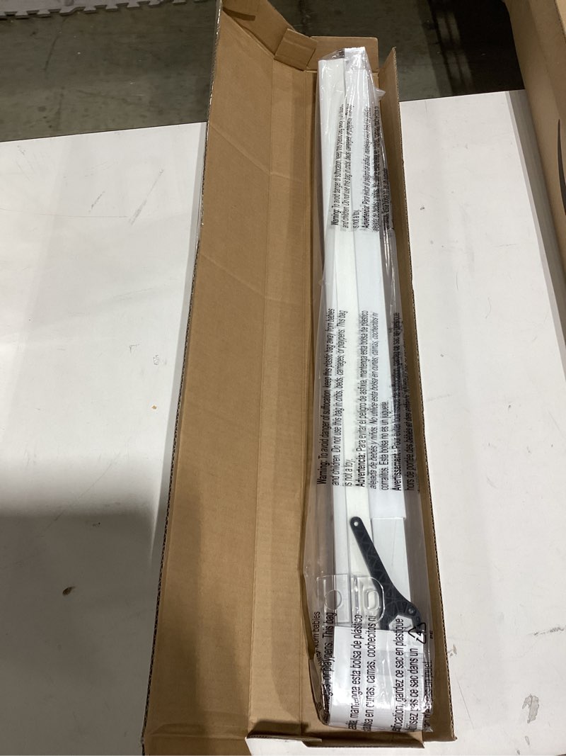 Condition photo showing Good Condition for lazblinds cordless cellular shades, no tools no drill light filtering honeycomb shades pleated blinds for windows, 30'' w x 36'' h, white light filtering-white 30'' w x 36'' h