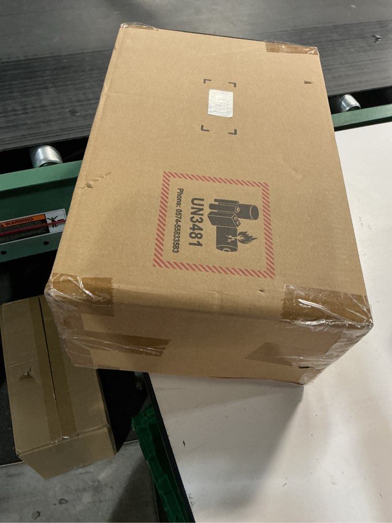 Condition photo showing New/Like New for GARDTECH Mini Chainsaw Cordless 6 Inch - Portable Electric Chainsaw Cordless Battery Powered, Handheld Small Chain Saw with 2-side Security Lock [Southpaws Friendly] for Wood Cutting, Pruning Branches two batteries - 6 inch new