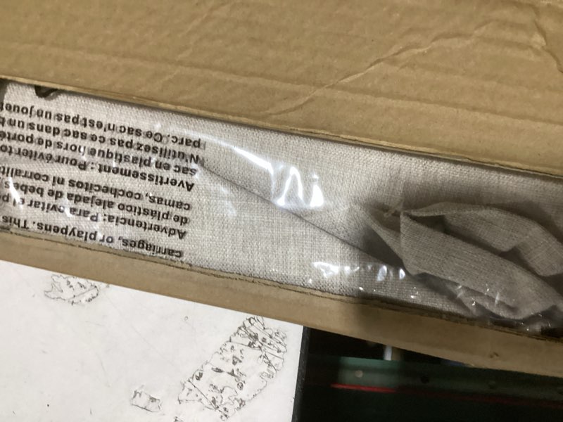 Condition photo showing Good Condition for lazblinds no tools no drill cordless roman shades for windows, blackout thermal insulated uv blocking window blinds, room darkening fabric blinds for indoor windows, 32'' w x 64'' h, beige blackout - beige 32" w × 64" h