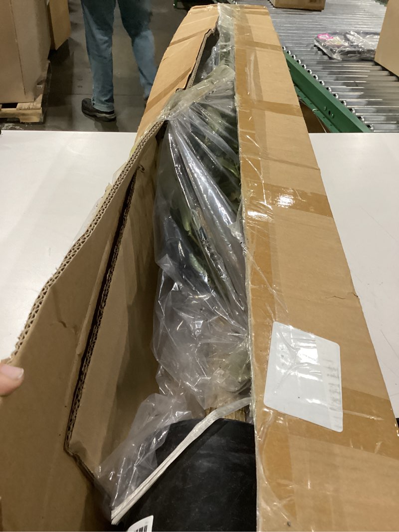 Condition photo showing New/Like New for Realead 8ft Faux Olive Tree, Large Realistic Olive Trees Artificial Indoor, Tall Fake Olive Tree with Natural Wood Trunk and Lifelike Fruits for Home Office Decor