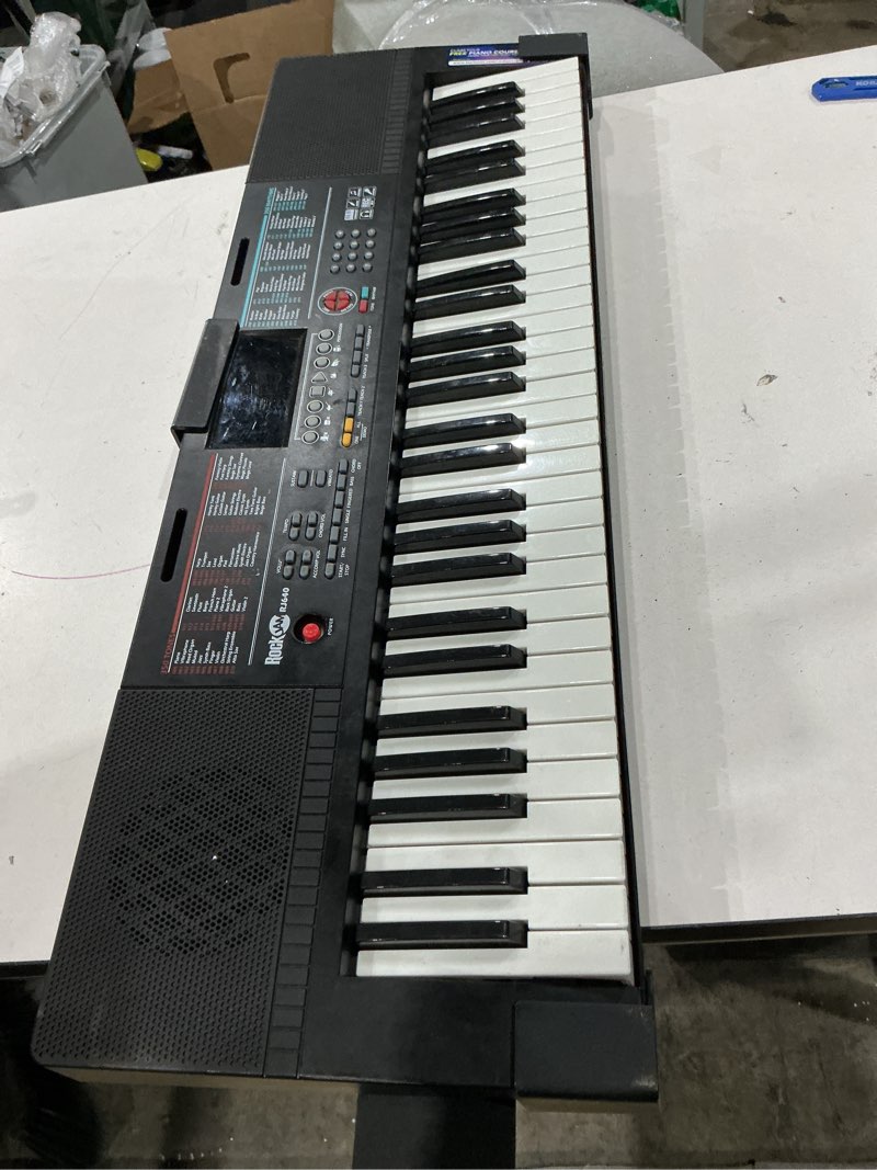 Condition photo showing As Is for musical standard portable keyboard