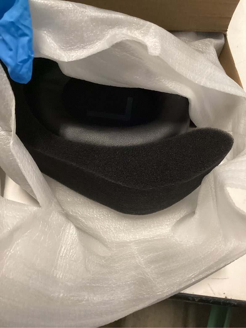 Condition photo showing Good Condition for tozo hybrid active noise cancelling headphones, wireless over ear bluetooth headset, 60h playtime, hi-res audio custom eq via app deep bass comfort fit ear cups, for home office travel black