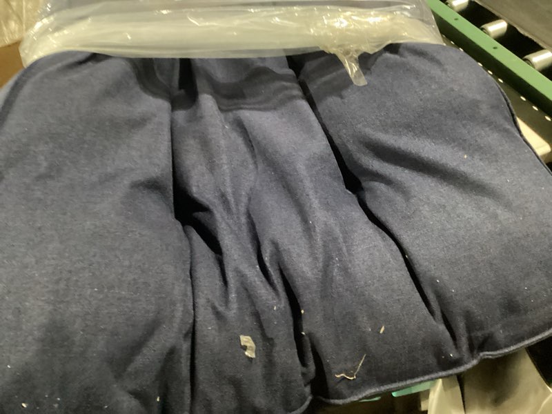 Jaxx Pillow Saxx 5.5-Foot - Huge Bean Bag Floor Pillow and Lounger, Navy