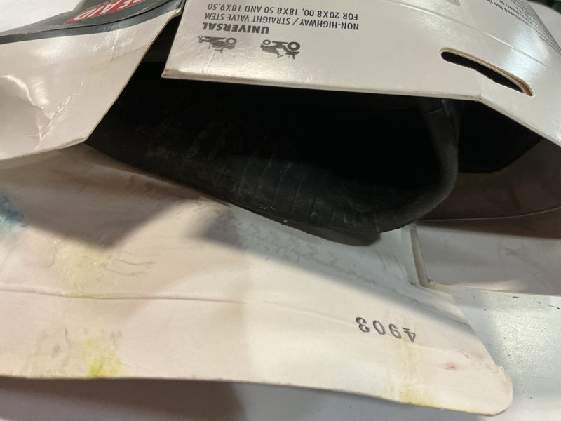 Condition photo showing As Is for tire aid utility tire inner tube