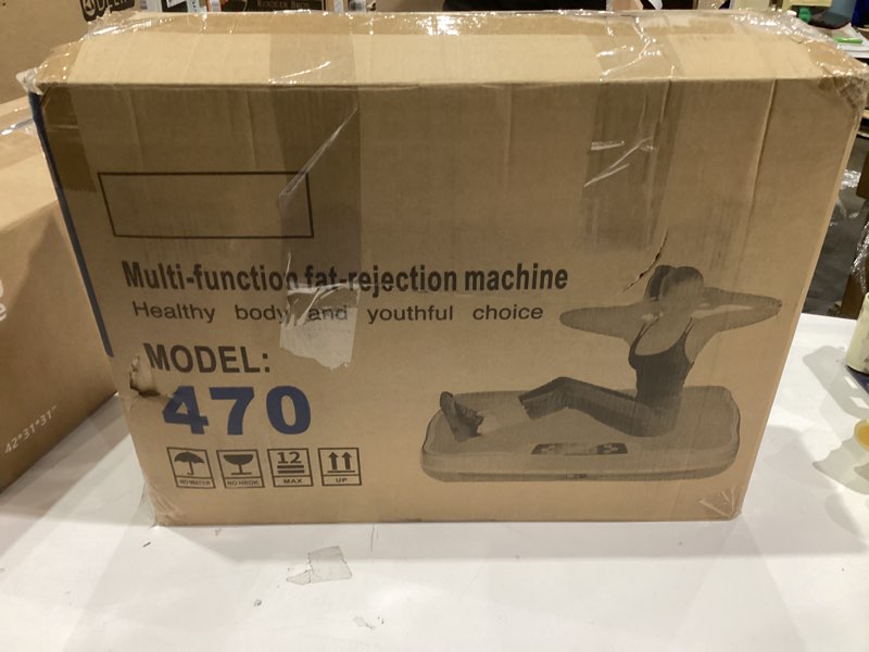 Condition photo showing Good Condition for YOKELE Vibration Plate Exercise Machine - Full Body Workout Vibration Platform with Loop Bands & Remote Control for Home Fitness & Weight Loss & Muscle Toning Plus-Blue