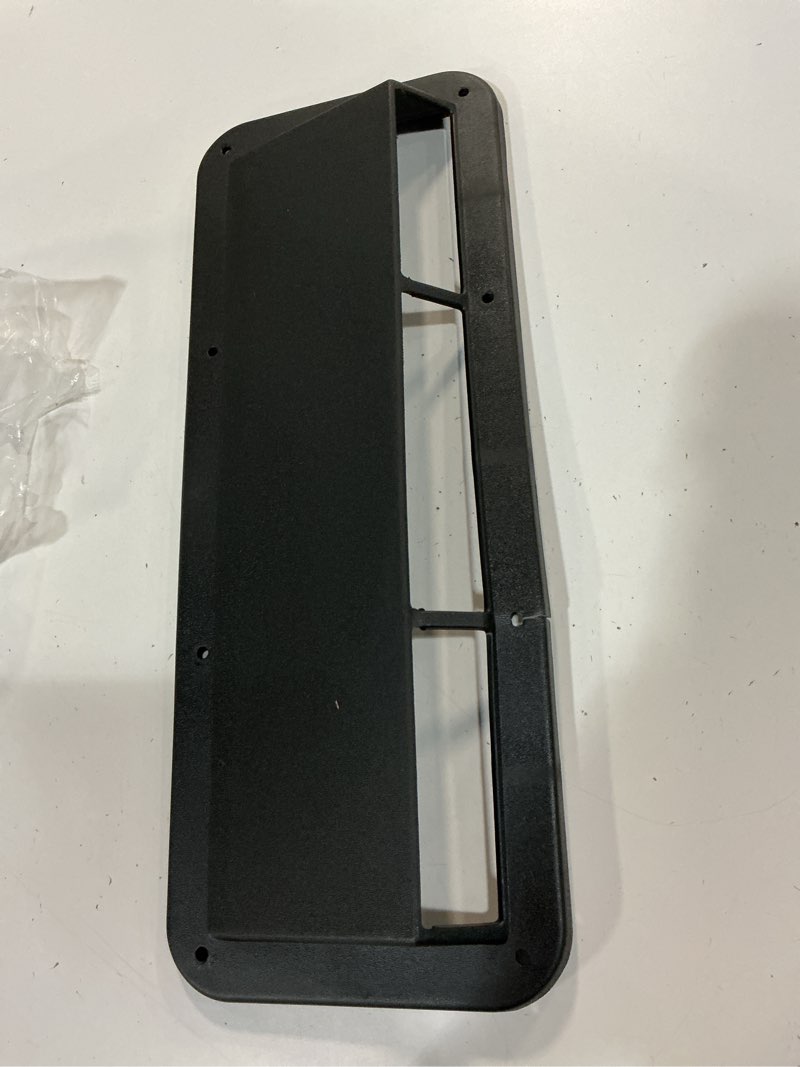 Condition photo showing As Is for ecotric cowl vent scoop compatible with 1978-1995 jeep cj wrangler yj air vent scoop ram air induction hood scoop ram replacement for 13307.01