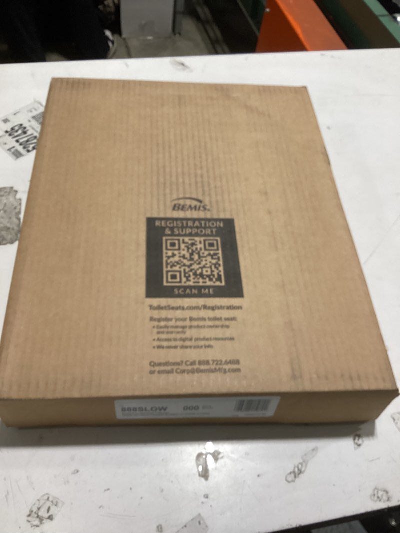 Condition photo showing New/Like New for bemis 888slow nextstep2 round closed-front toilet seat - white