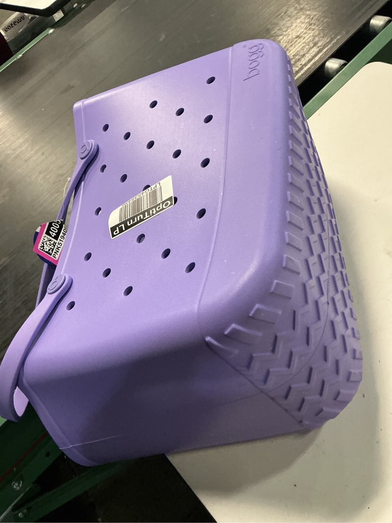 Condition photo showing Good Condition for bogg bag original bogg tote bag - salt water taffy: double shoulder handles, hardside