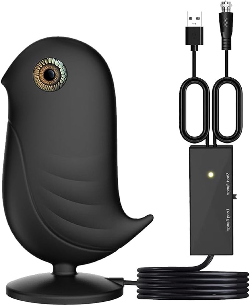 digital tv antenna indoor,1200+ miles long range hd antenna for smart tv and older tv's,with smart c