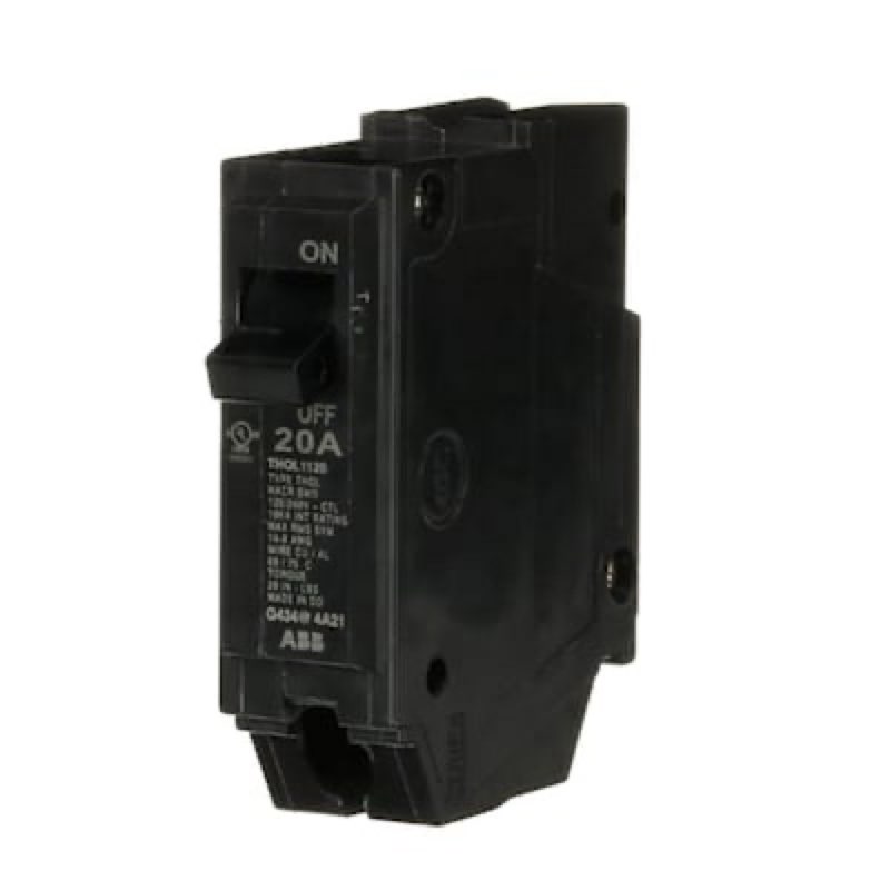 ABB 20-amp 1 -Pole Standard trip Circuit Breaker