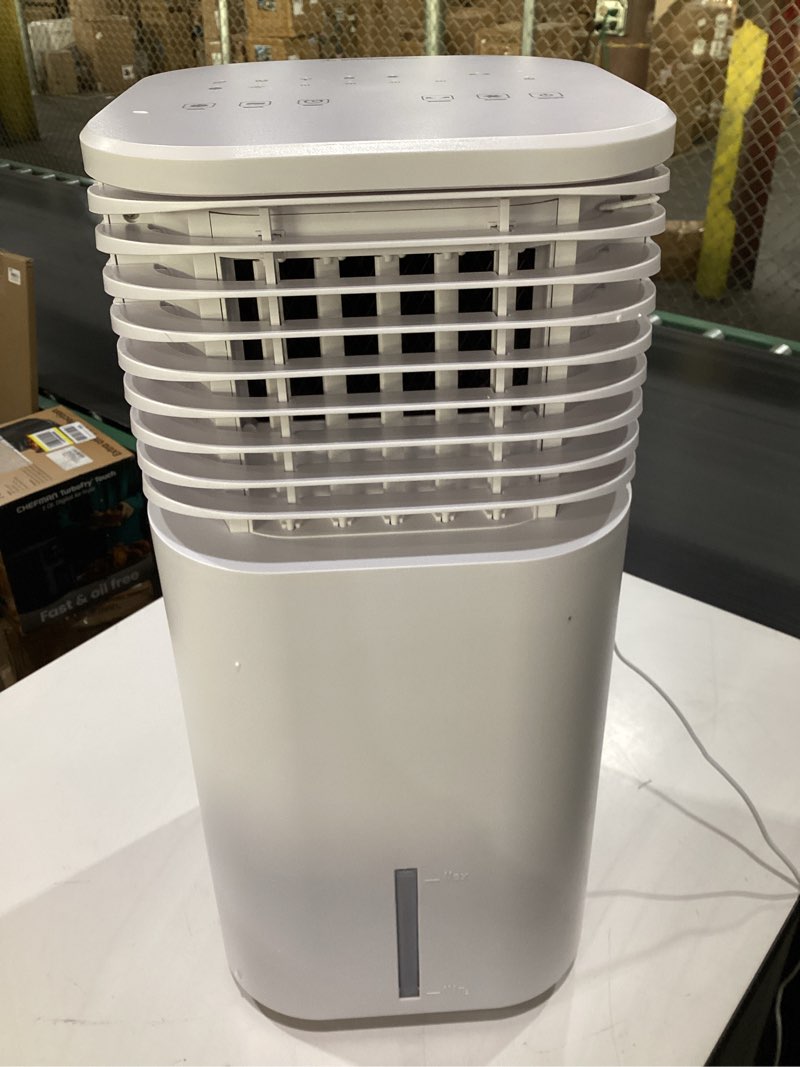 Condition photo showing Good Condition for FLOWBREEZE 24\" Windowless Portable Air Conditioner, 15H Timer&120°Oscillation, 3-IN-1 Portable AC Unit w/Remote, 2Gal Tank, 3 Modes & 3 Speeds, Ultra-Quiet Ventless Swamp Cooler for HomeOffice, Ivory, NOT TESTED