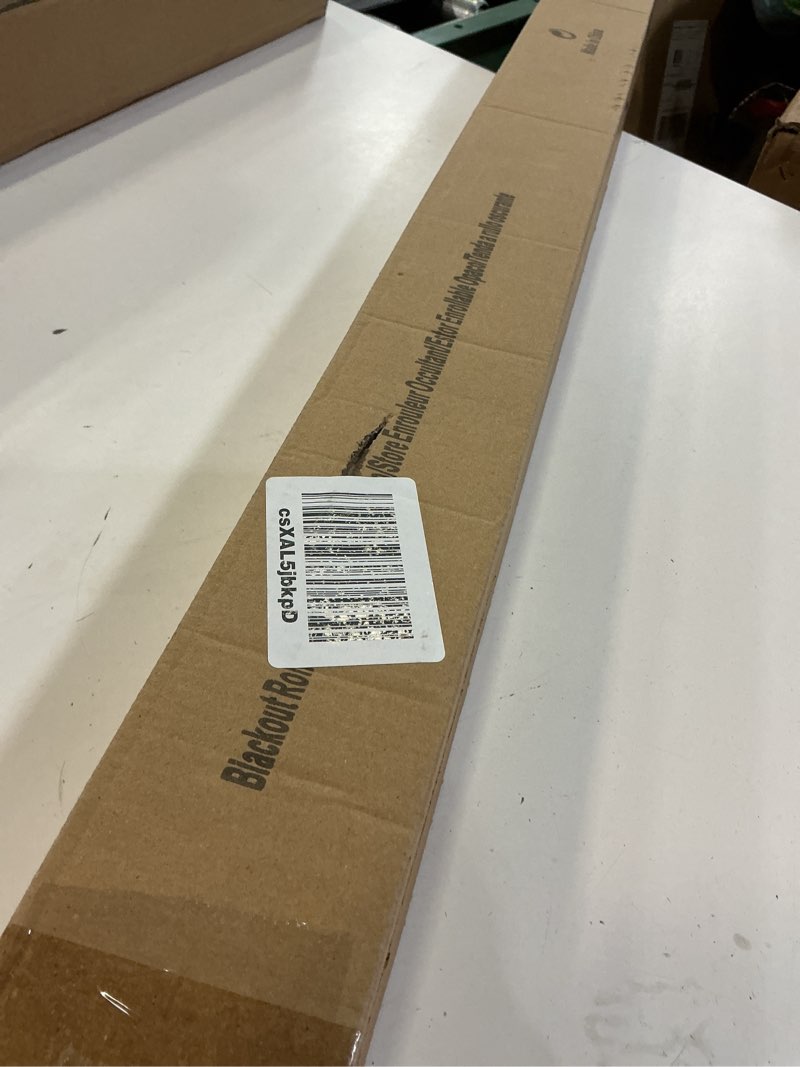 Condition photo showing Good Condition for blackout roller shades cordless window blinds (gray, 32 x 72 inch) and room darkening shades for home & windows