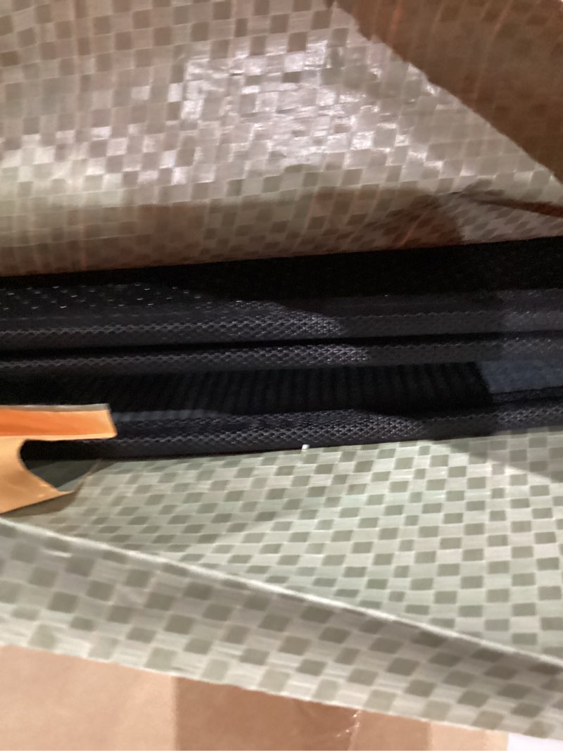 Condition photo showing Good Condition for blvornl corduroy office chair mat for hardwood floor and low pile carpet, 35.4" x 47.3" non-slip desk rolling chair mat for hard floors, heavy duty carpeted floor protector rug for home, dark grey 35.4" x 47.3" dark grey