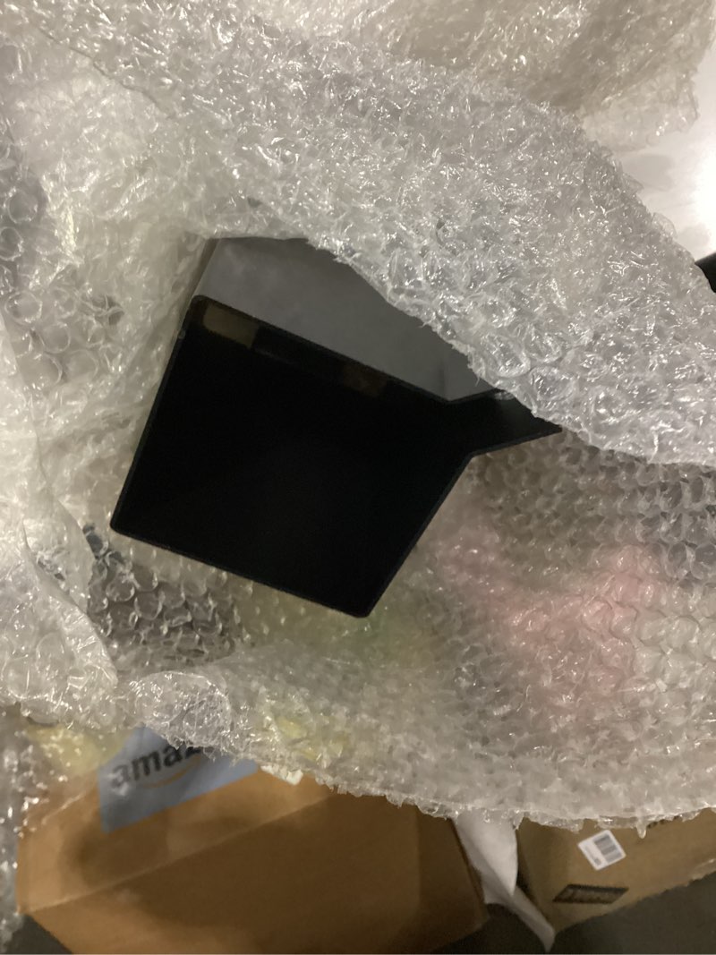 Condition photo showing As Is for gtongoko fence post anchor ground spike heavy duty metal black powder coated 36 x 4 x 4 inches outer diameter (inner diameter 3.5 x3.5 inches), pack of 4 36inch
