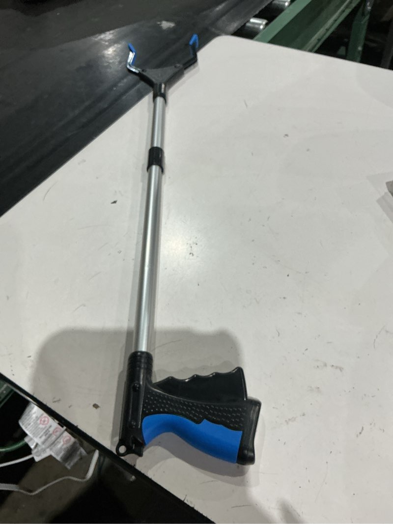 Condition photo showing Good Condition for grabber reacher tool, 32" grabbers for elderly, lightweight extra long handy trash claw grabber, mobility aid reaching assist tool for trash pick up, nabber, litter picker, arm extension (blue)