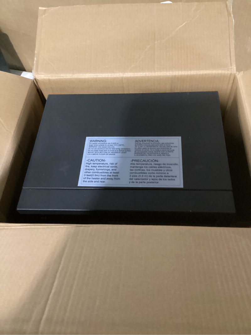 Condition photo showing As Is for Utilitech 7500 -Watt (Upto) with Thermostat