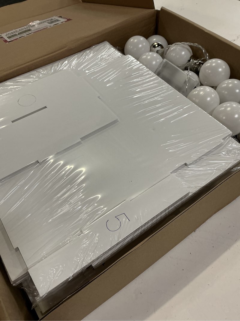Condition photo showing New/Like New for 4ft marquee light up numbers 4,party decoration large marquee light up letters with weighted water bag,pre-cut foam board set can be used for birthdays,weddings,baby anniversaries number 4 white 4ft