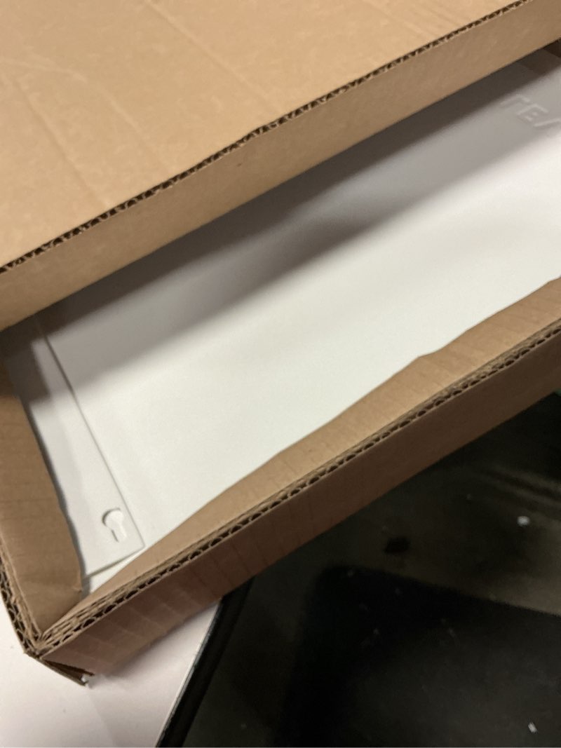 Condition photo showing Good Condition for leviton 28" structured media hinged cover, 47605-28d, white