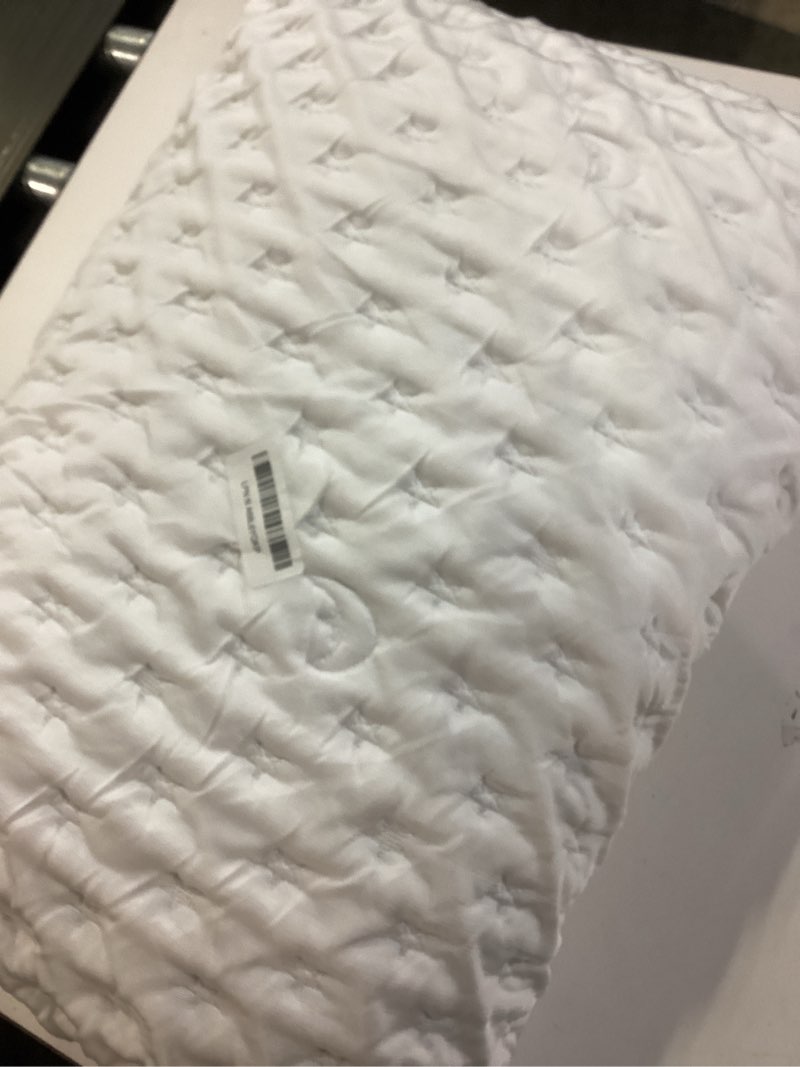 Condition photo showing Good Condition for Cooling Side Sleeper Pillow for Neck and Shoulder Pain, Luxury Shredded Memory Foam Firm Cool Bed Pillows for Sleeping Set of 1- Adjustable Standard Size- Washable Cover Original White Standard (1 pack) Original White