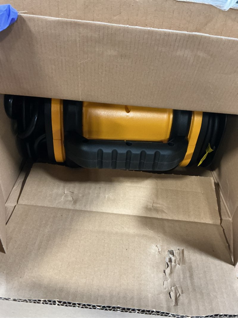 Condition photo showing Good Condition for DEWALT DXAEPS14 2000 Peak Battery Amp 12V Automotive Battery Booster Jump Starter/Power Station with 120 PSI Compressor, 500W AC Power Inverter, and 15W USBa & 25W USB Ports