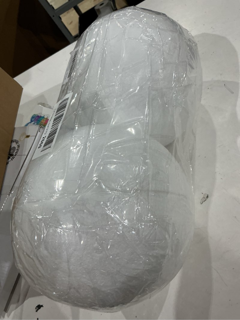 Condition photo showing Good Condition for cheardia 4 pack 7.5 inch half foam balls, large round styrofoam balls for floral art making, holiday party decorations, diy home crafts projects, white