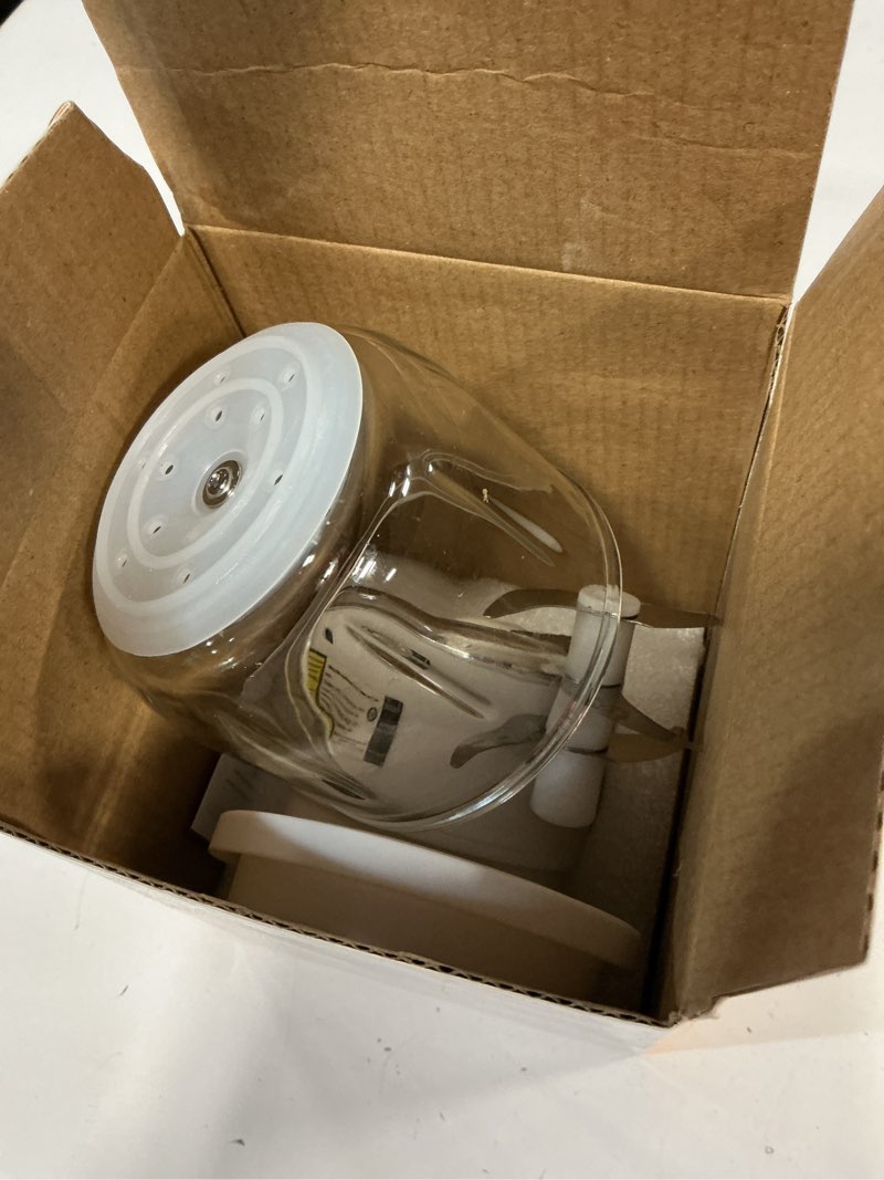 Condition photo showing As Is for electric garlic chopper, 350ml glass bowl mini food processor, portable veggie chopper onion garlic grinder, wireless blender for ginger, chili, fruit, meat, etc