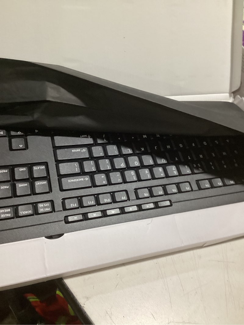 Condition photo showing Good Condition for cherry stream keyboard wired usb sx scissors mechanism qwerty whisper-quiet silent keystroke regular black