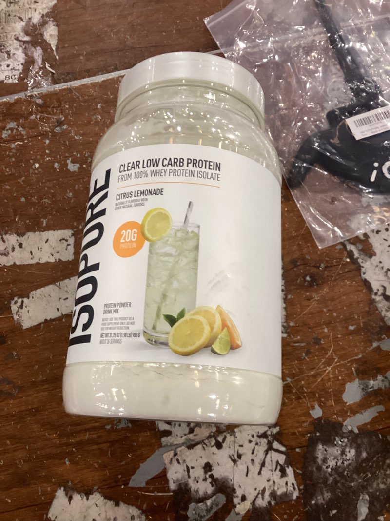 Citrus lemonade low carb protien 