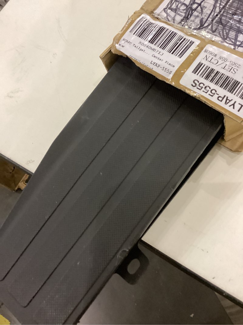 Condition photo showing As Is for KUAFU Tailgate Molding Top Trim Cap Cover Compatible with 2017-2022 Ford F250 F350 Super Duty Flex Step Replacement for HC3Z-9940602-A FO1904134 Rear Center Piece