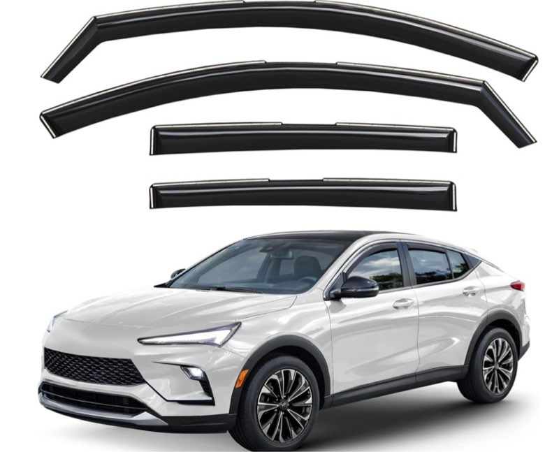 flexible side window deflectors