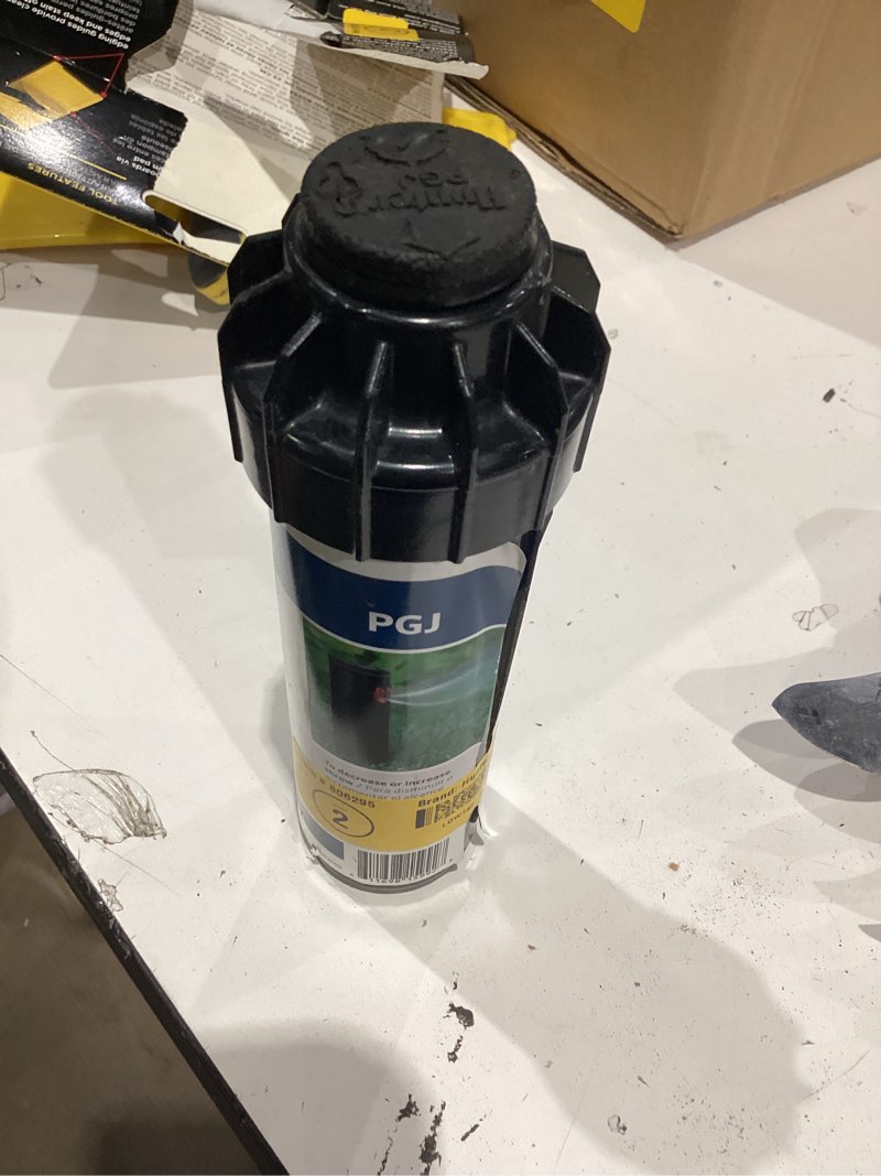 Condition photo showing Good Condition for hunter pgj 3.93 in. h adjustable rotor pop-up sprinkler