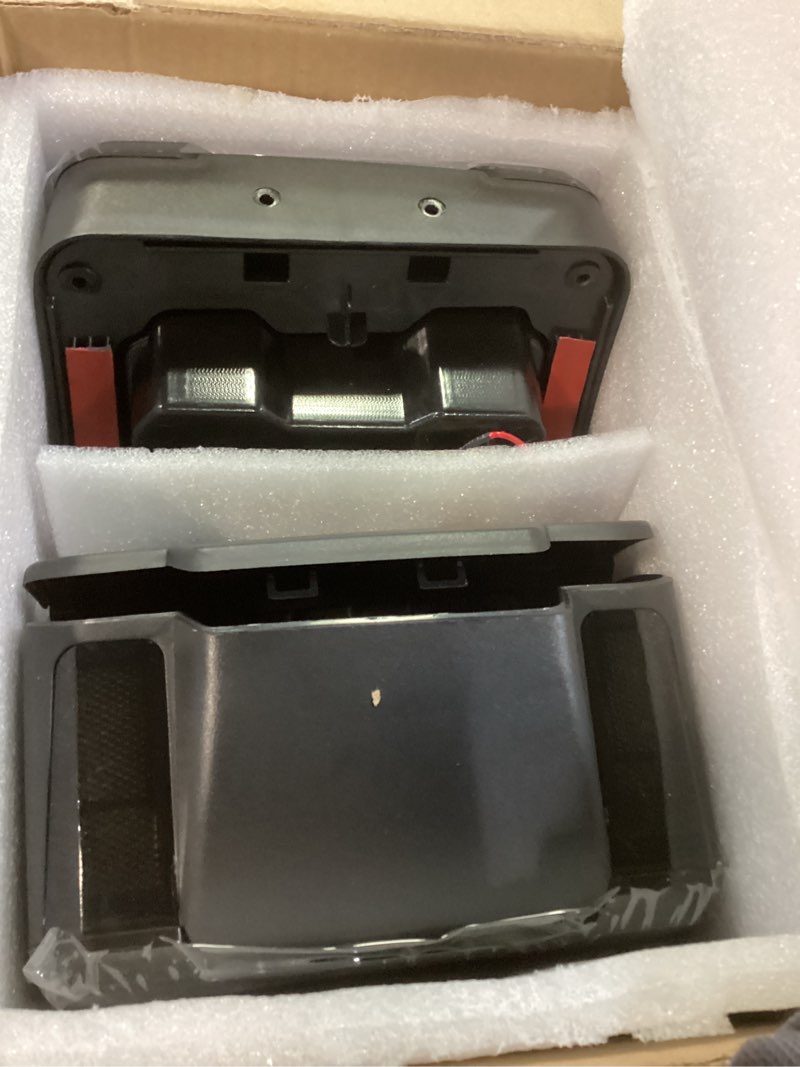 Condition photo showing Good Condition for led tail lights fit for 2007-2018 jeep wrangler jk jku, tunnel shaped design rear lights, running, brake, turn signal, reverse light tail lamp, easy to install,smoked lens tunnel smoked