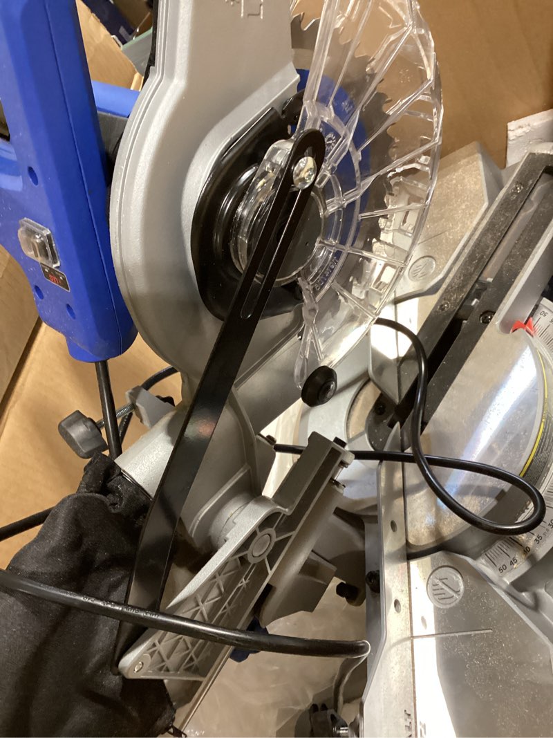 Condition photo showing Good Condition for kobalt compact 7-1/4-in 10-amp single bevel sliding compound corded miter saw