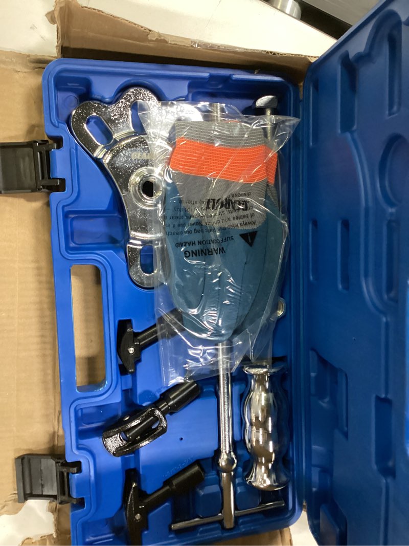 Condition photo showing Good Condition for Rear Axle Bearing Remove Puller Tool Kit, Slide Hammer and Bearing Remover Set with Slide Hammer Yoke and 3 Rear Axle Puller Adapters, 1" to 2-7/8" IDs