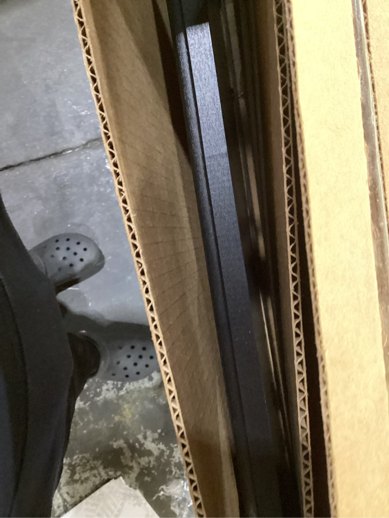 Condition photo showing As Is for 15x34 inch Picture Frame Solid Wood Black Panoramic Photo Frame,Suitable for Poster/Painting/Group Photo/Puzzle (A23B1534)