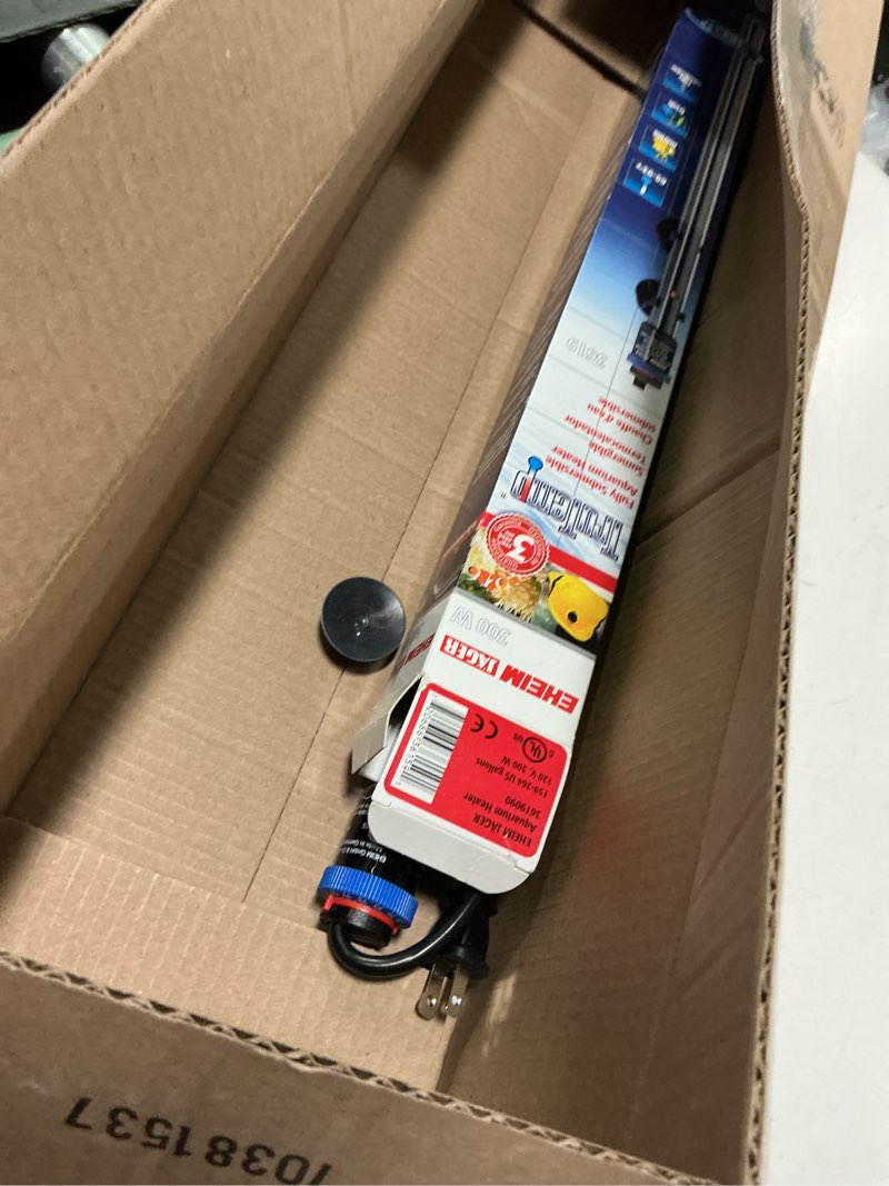 Condition photo showing As Is for Eheim Jager TruTemp 300 Watt Fully Submersible UL Approved Heater