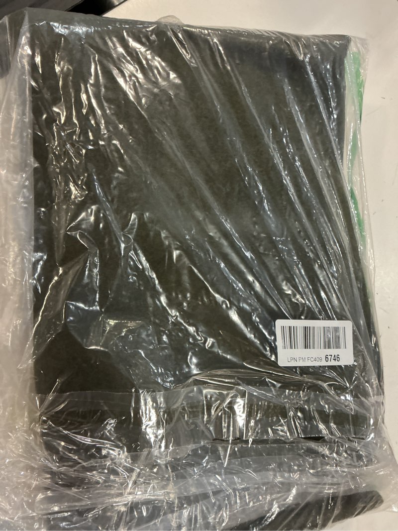 Condition photo showing Good Condition for ektos 100% virgin wool blanket, 90" x 66", hunting gear, better than military surplus (olive green, twin size)