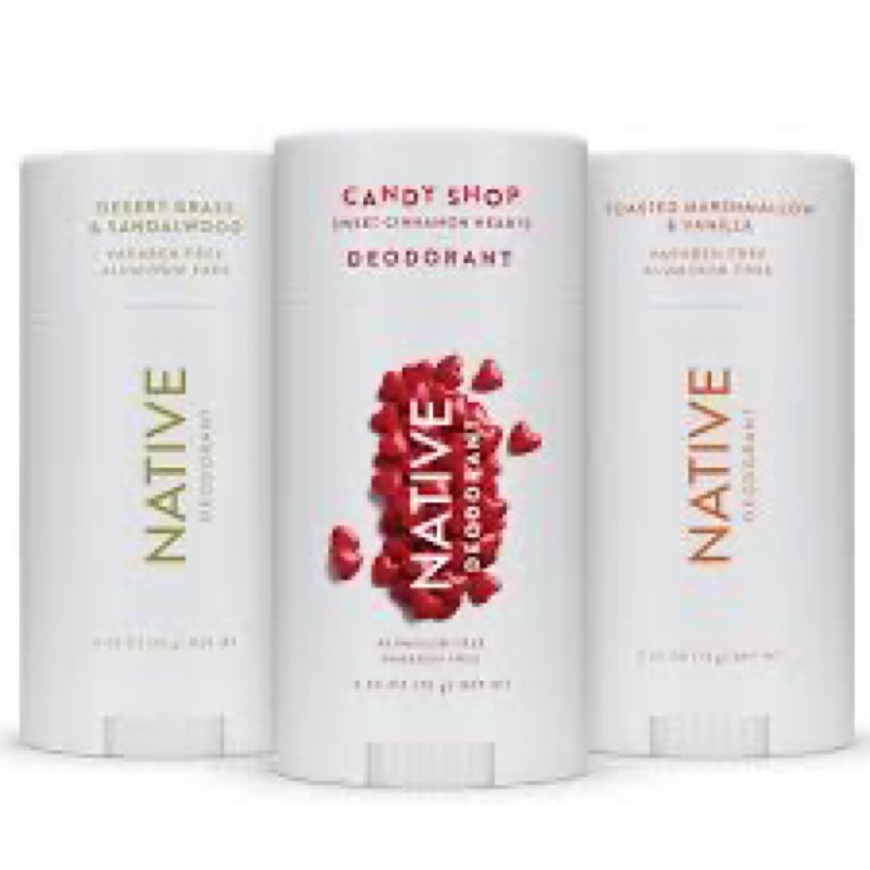 Native Deodorant |Natural Deodorant for Men, Seasonal, Aluminum Free with Baking Soda, Probiotics |Ca 3 pack 