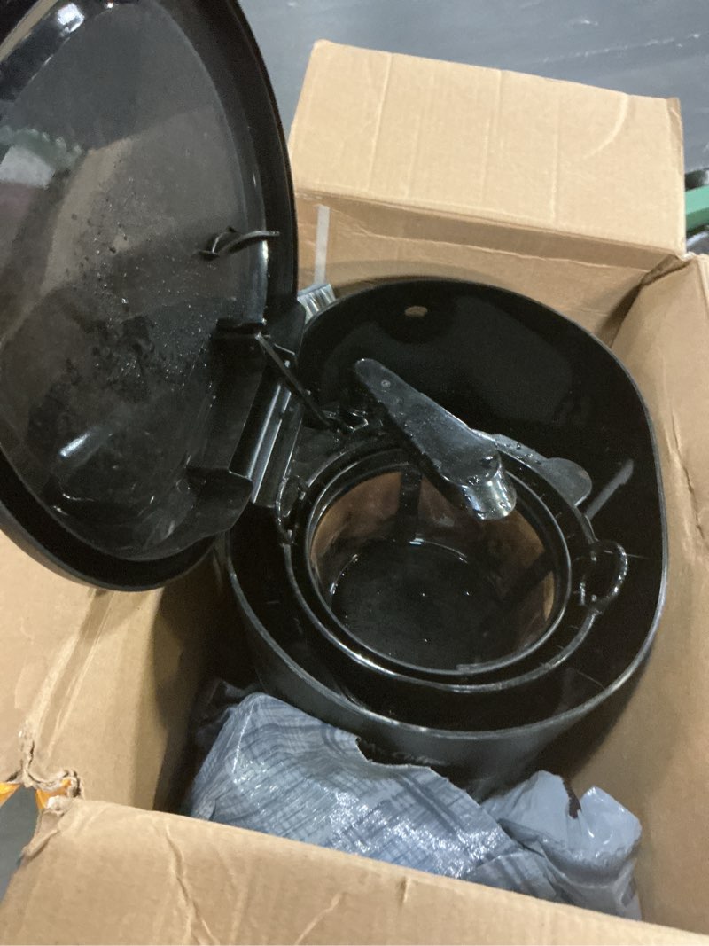 Condition photo showing As Is for Mr. Coffee® 12-Cup Programmable Coffeemaker, Brew Now or Later Coffee Maker